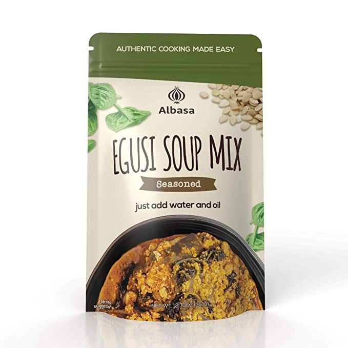 Albasa Egusi Soup Mix 12oz, 12oz — Egusi & Seasoning at We Yone African Market