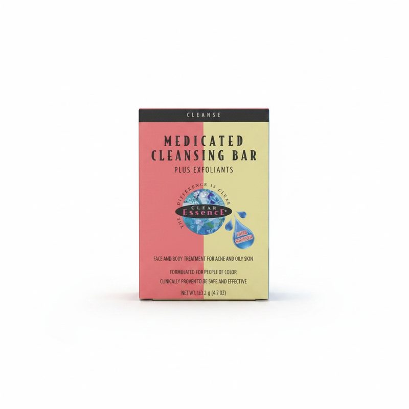 Clear Essence Medicated Cleansing Bar Plus Exfoliants 4.7oz, 4.7oz — Beauty & Body at We Yone African Market