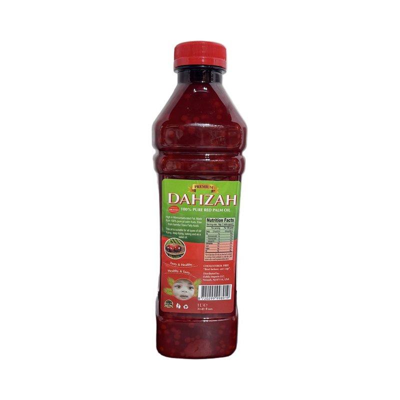 Dahzah Pure Red Palm Oil 1L, 1L — Palm Oil at We Yone African Market