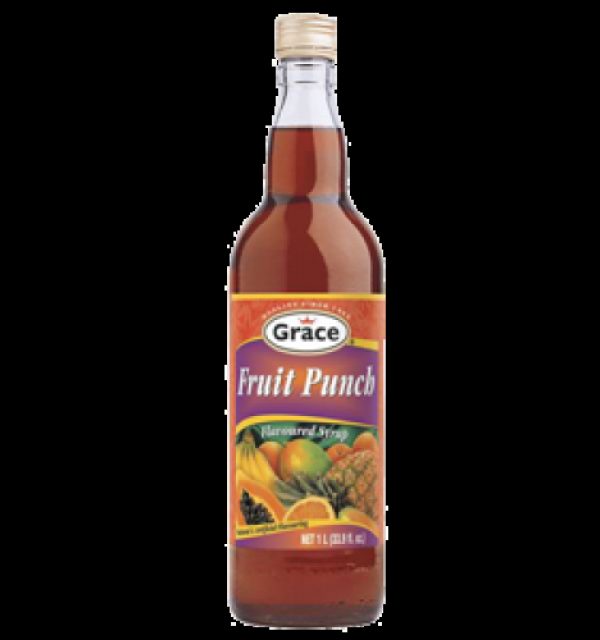 Grace Fruit Punch Syrup 25.3 Fl Oz (750ml), 750ml — Drinks at We Yone African Market