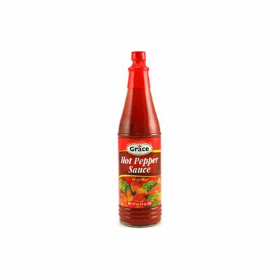 Grace Hot Pepper Sauce 6 Fl Oz (177ml) Very Hot, 177ml — Sauces at We Yone African Market