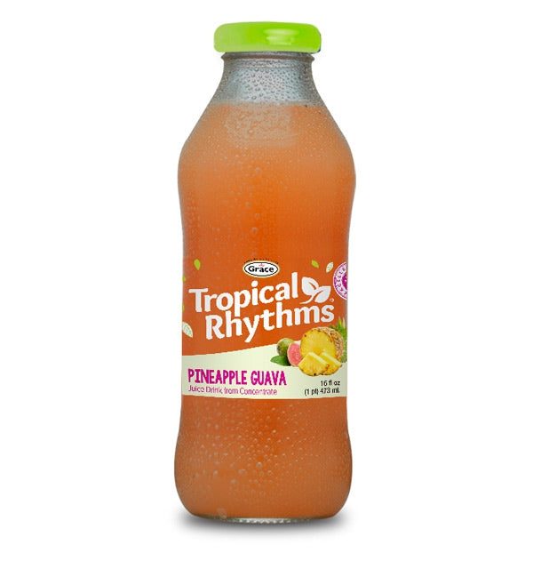 Grace Tropical Rhythms Pineapple Guava 16oz, 16oz — Drinks at We Yone African Market