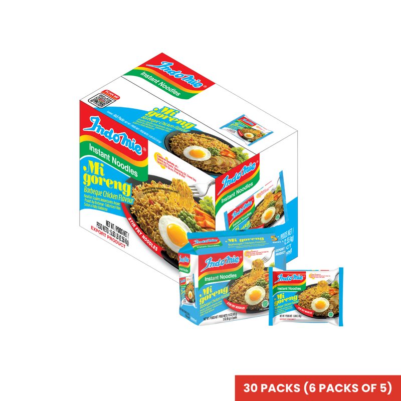 Indomie Barbeque Chicken Flavor Case 6X5 Packs — Noodles at We Yone African Market