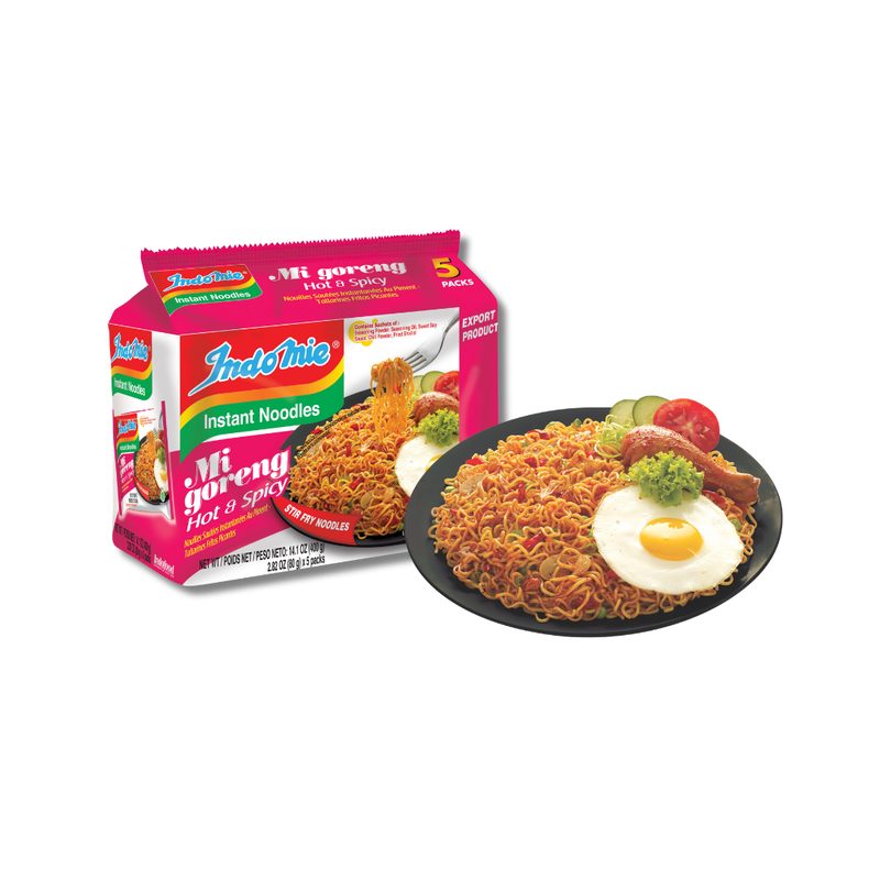 Indomie Instant Noodles Hot And Spicy 5pack, 5pack — Noodles at We Yone African Market