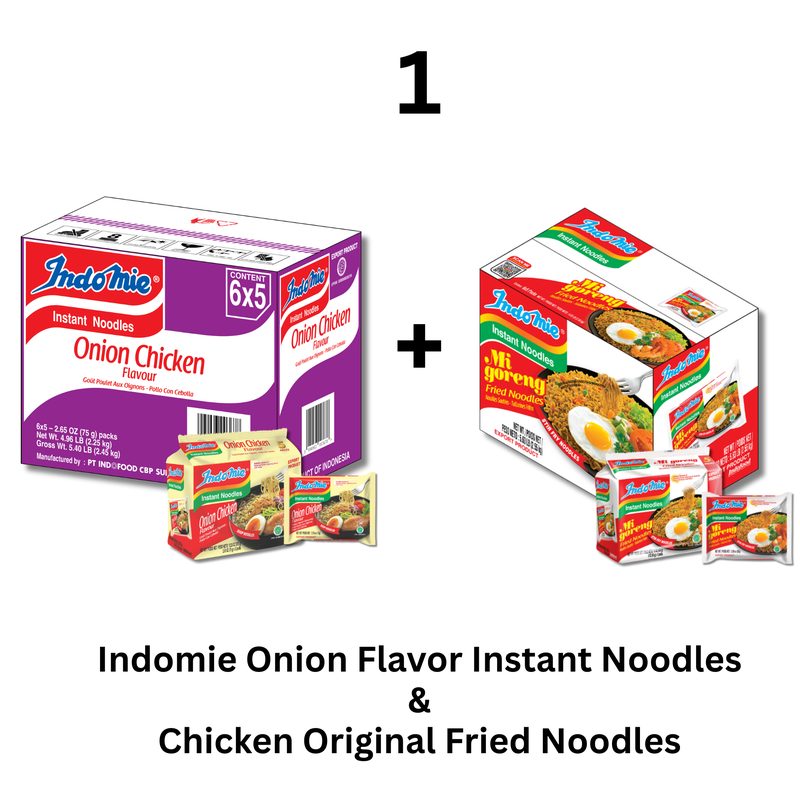 Indomie ONION CHICKEN 30x2.6oz, 2.6oz — Noodles at We Yone African Market