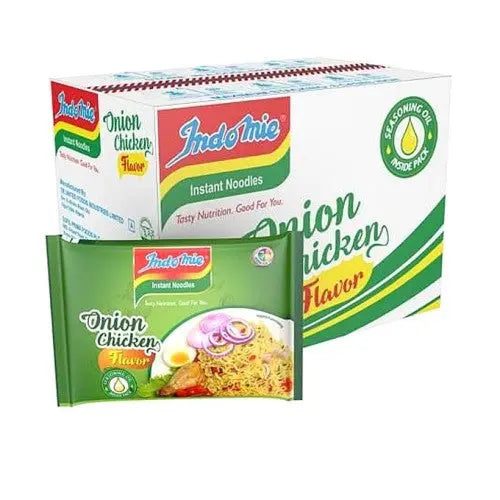 Nigerian Indomie Onion Chicken — Noodles at We Yone African Market