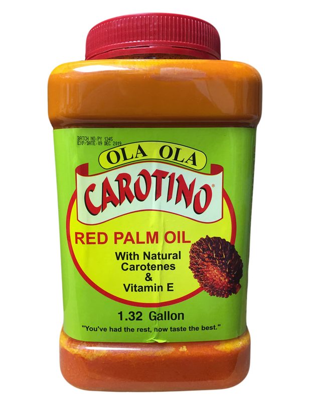 Ola Ola Carotino Red Palm Oil (1.32 Gallon) 9.9lbs, 1.32 Gallon — Palm Oil at We Yone African Market