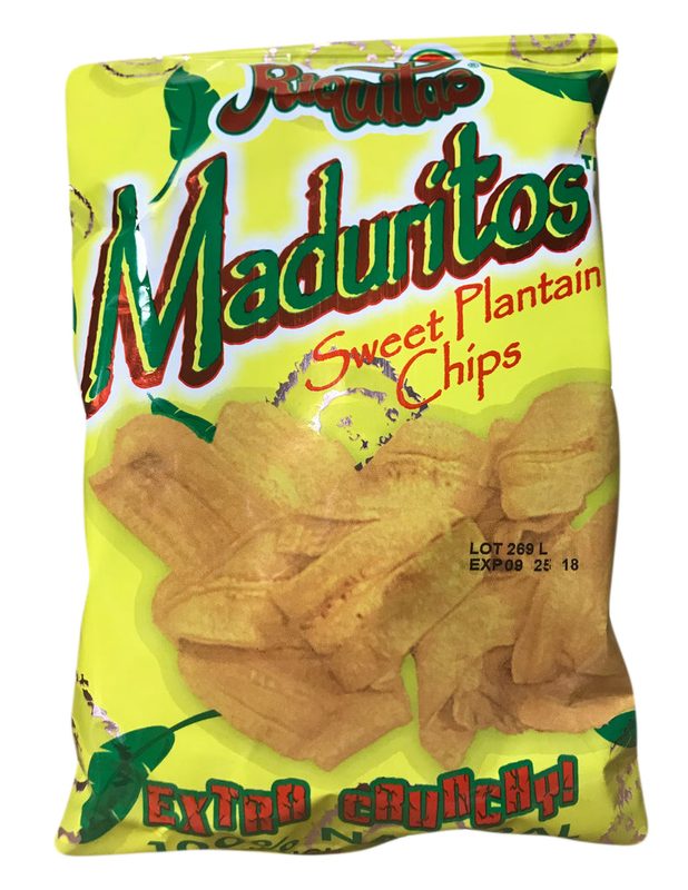 Riquitas/Maduritos Plantain Chips (Case) — Snacks at We Yone African Market