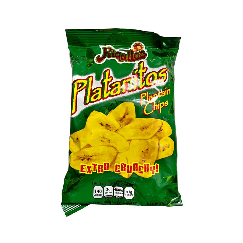 Riquitas Platanito Strips 12oz Green, 12oz — Snacks at We Yone African Market