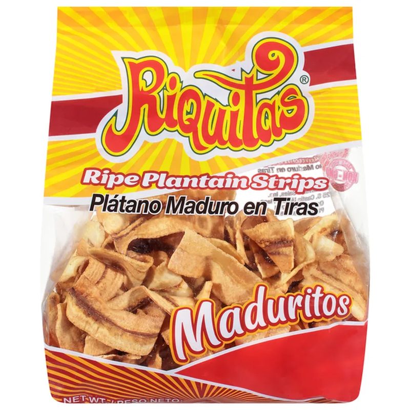 Riquitas Ripe Plantain Strips 12oz, 12oz — Snacks at We Yone African Market