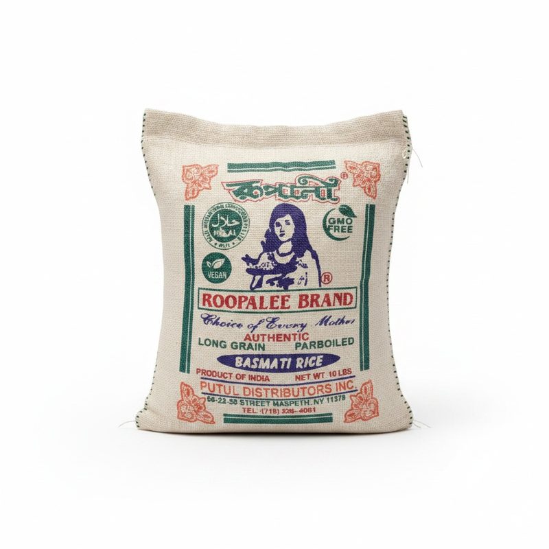 Roopalee Parboiled Basmati Rice 10lbs, 10lbs — Rice & Grains at We Yone African Market