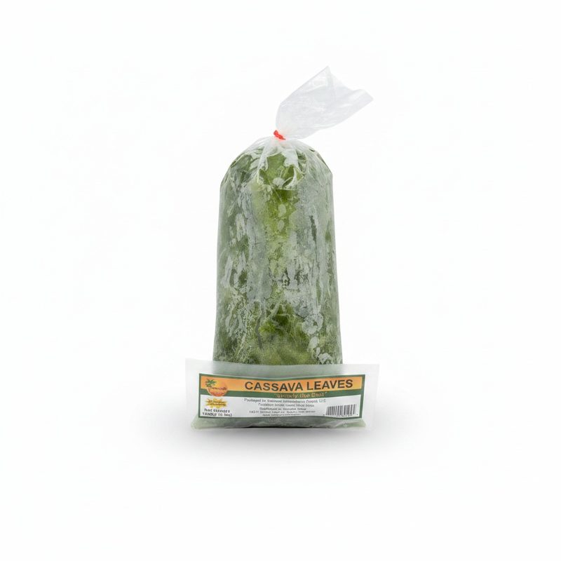 Sunrise Cassava Leaves 3lbs (1400gr), 3lbs — Frozen & Greens at We Yone African Market