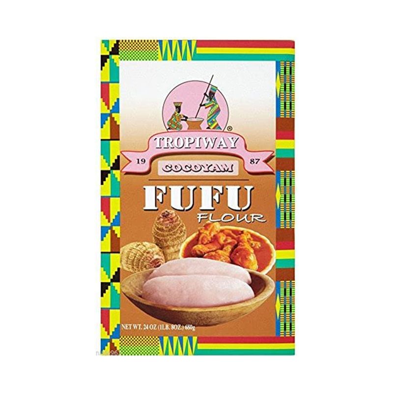 Tropiway Cocoyam fufu flour (24oz), 24oz — Fufu & Flour at We Yone African Market