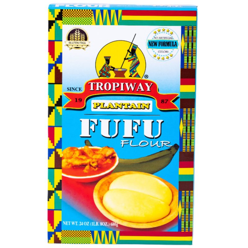 Tropiway Plantain Fufu 24 oz, 24 oz — Fufu & Flour at We Yone African Market