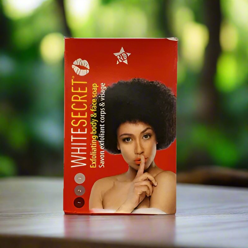 White Secret Exfoliating Body & Face Soap 190g, 190g — Beauty & Body at We Yone African Market